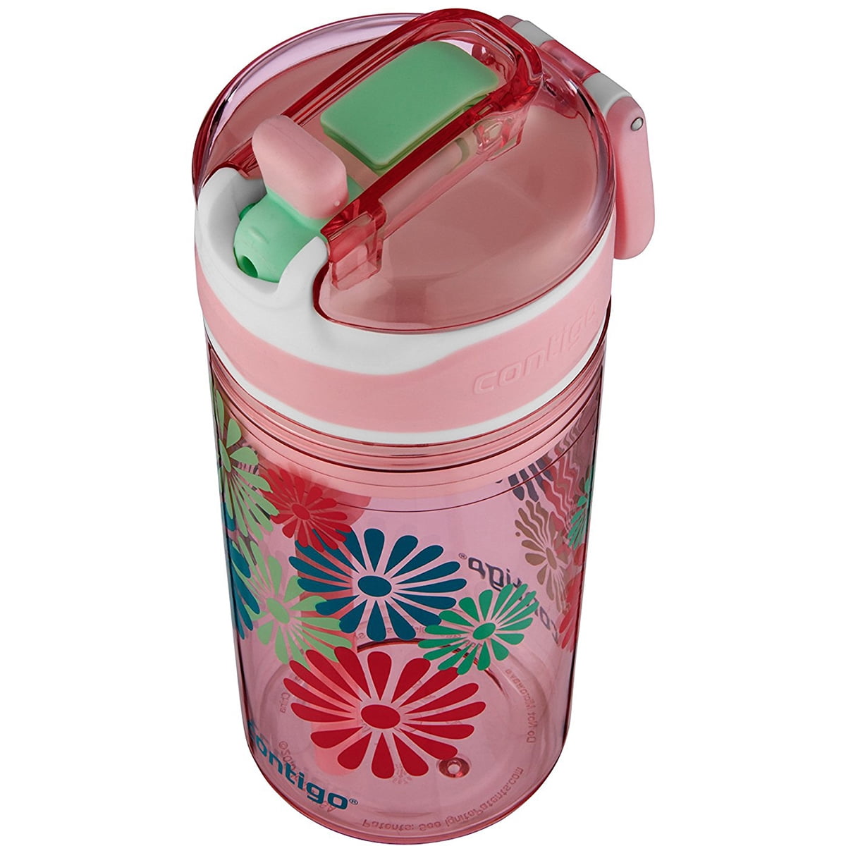 Contigo 13 oz. Kid's Snack Hero Drink Tumbler - Ballet Slipper Pink with Flowers IUV5