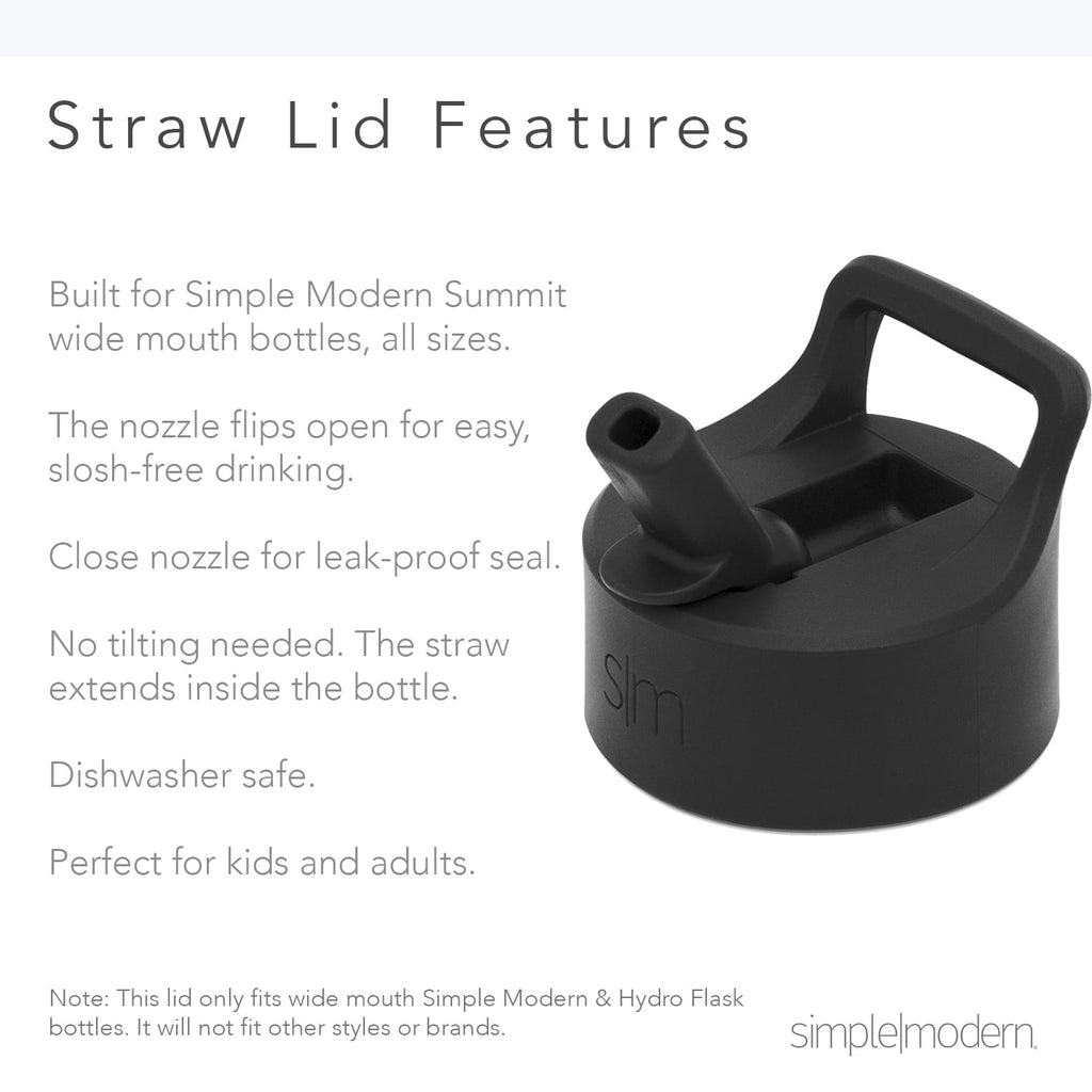 Simple Modern Disney 12oz Summit Kids Tritan Water Bottle with Straw Lid for Toddler - Dishwasher Safe Travel Tumbler - Disney: Mickey Retro BVM5