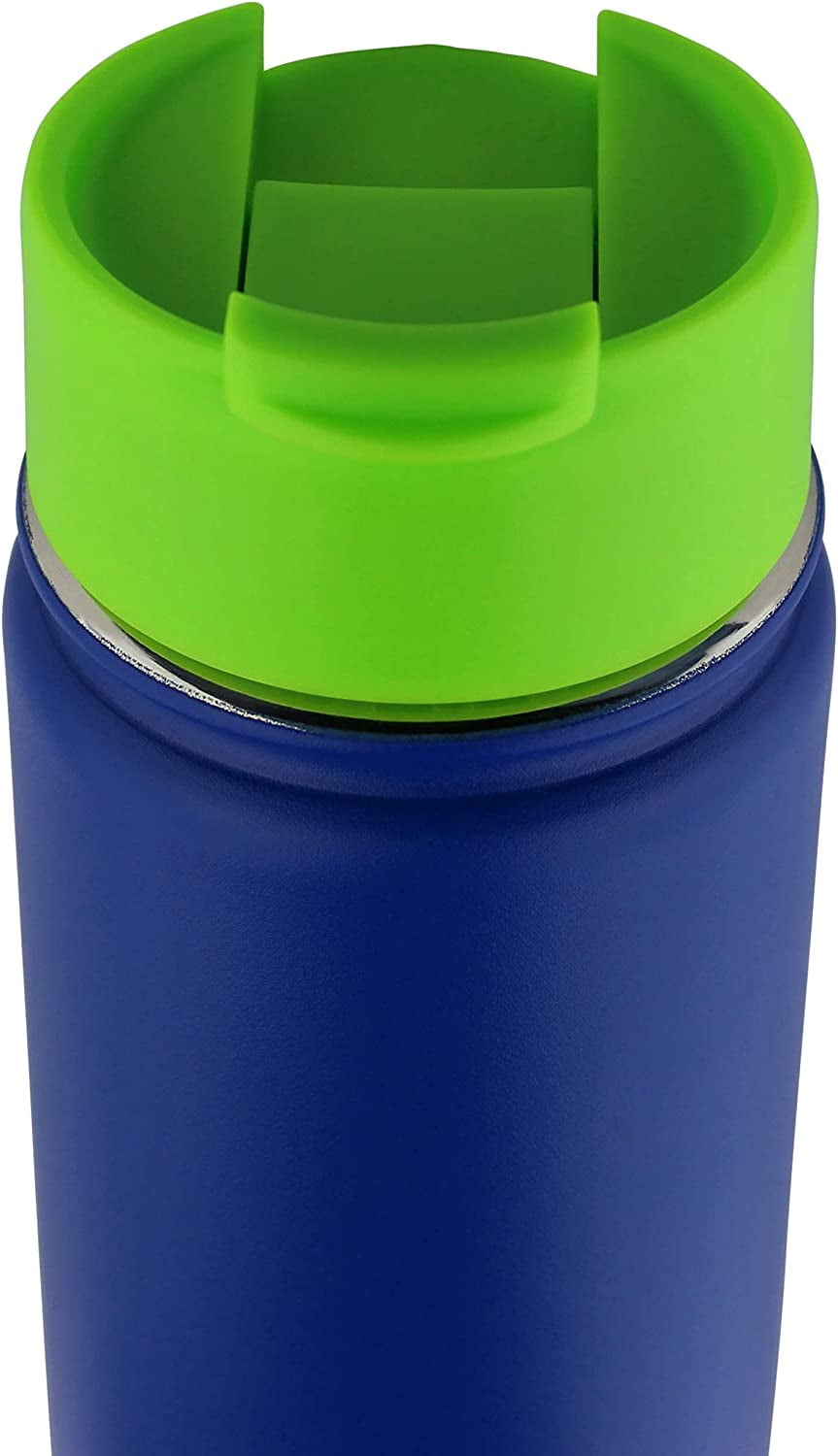 NuRich Hydro Wide Mouth Flip and Sip Replacement Coffee Lid or Cap Accessories Compatible with Hydroflask, Nalgene, and Many More Top Water Bottle Brands Sizes 12 16 18 20 32 40 64 Ounce STOB