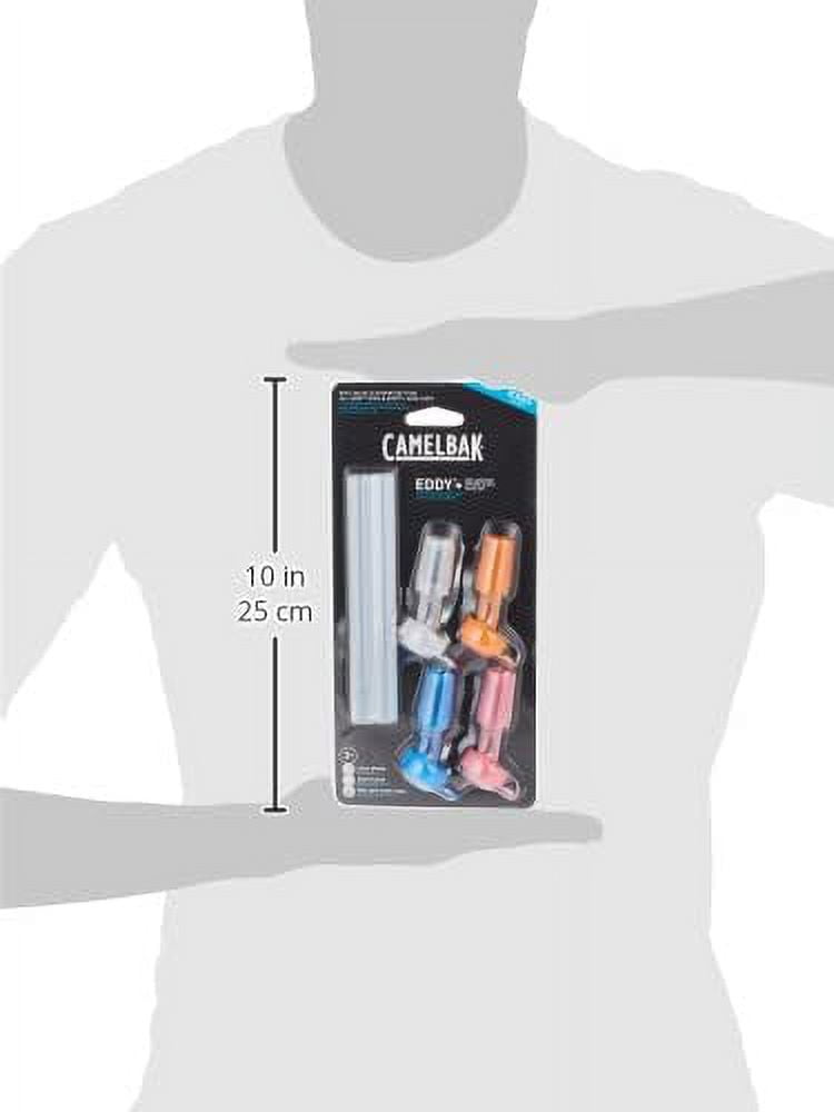 CamelBak eddy+ Kids 4-pack, Bite Valve &amp; Straws, Multi Color S01B