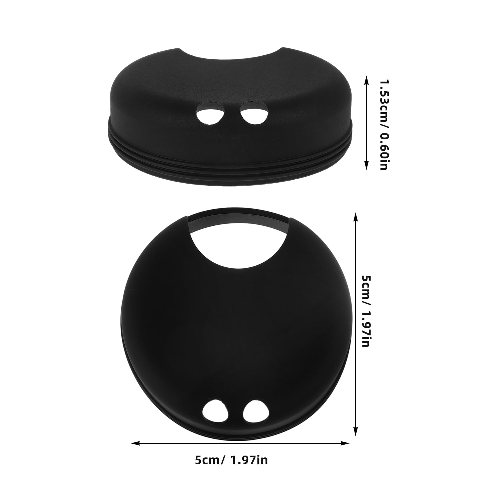 Worgeous 2pcs Splash Guarding Lid For Wide Mouth Bottle  Water Cup Anti-spill Intended Accessory Water Cup Lid Spill-proof Cap For Water Cup Compatible For Nalgene Easy Sipper AVJO
