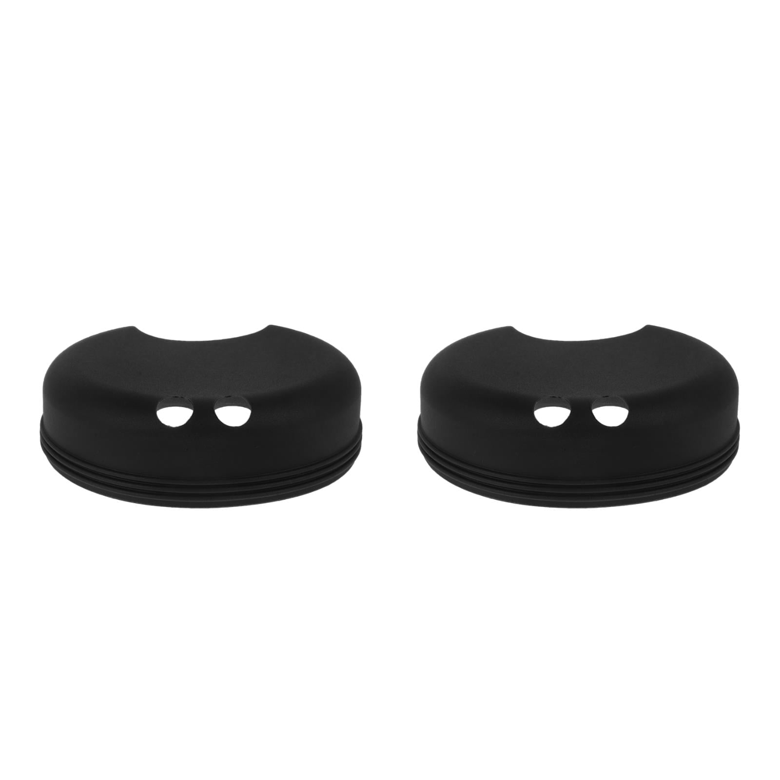 Worgeous 2pcs Splash Guarding Lid For Wide Mouth Bottle  Water Cup Anti-spill Intended Accessory Water Cup Lid Spill-proof Cap For Water Cup Compatible For Nalgene Easy Sipper AVJO