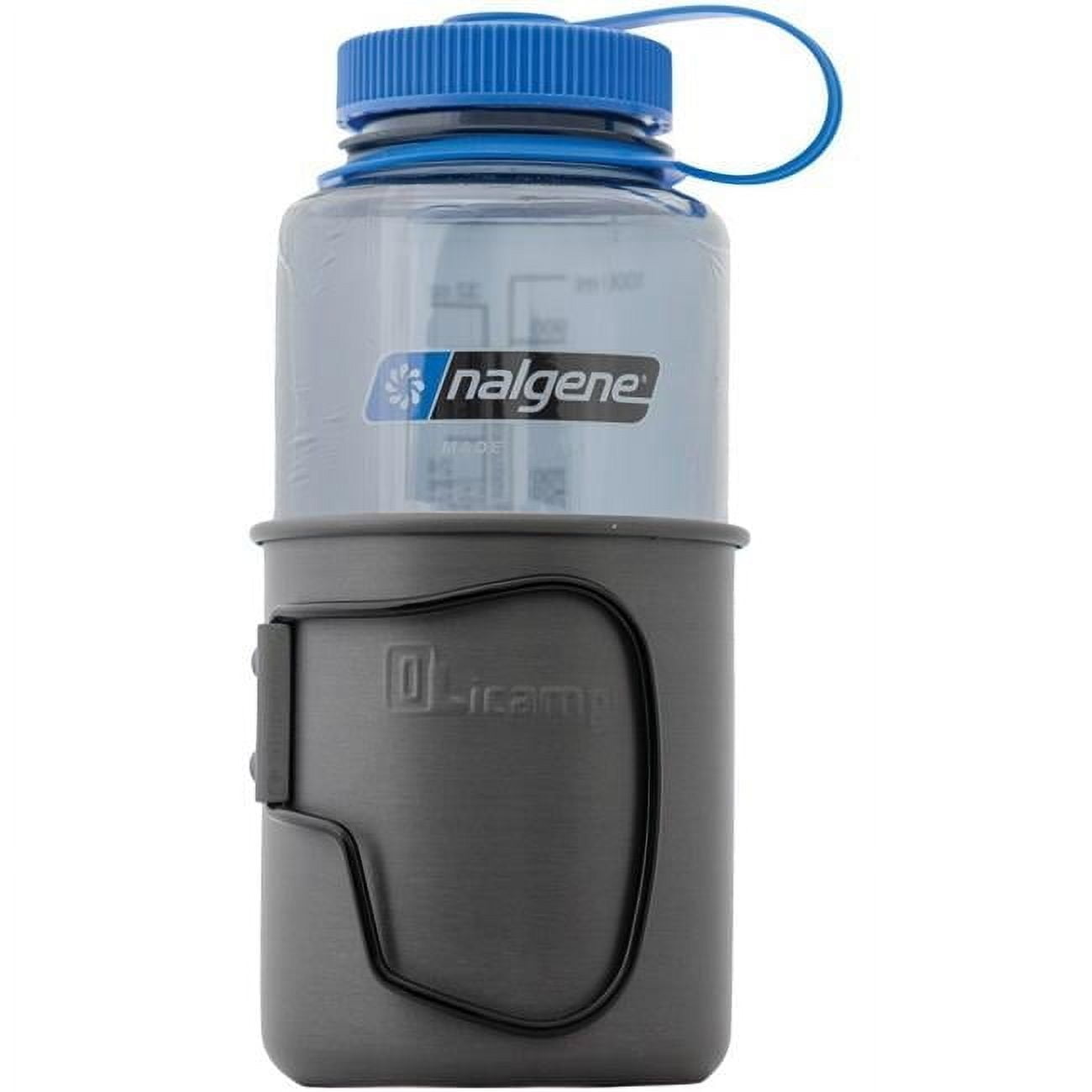 Olicamp 329077 Space Saver Mug with Black Handle, Nalgene Black BSPK