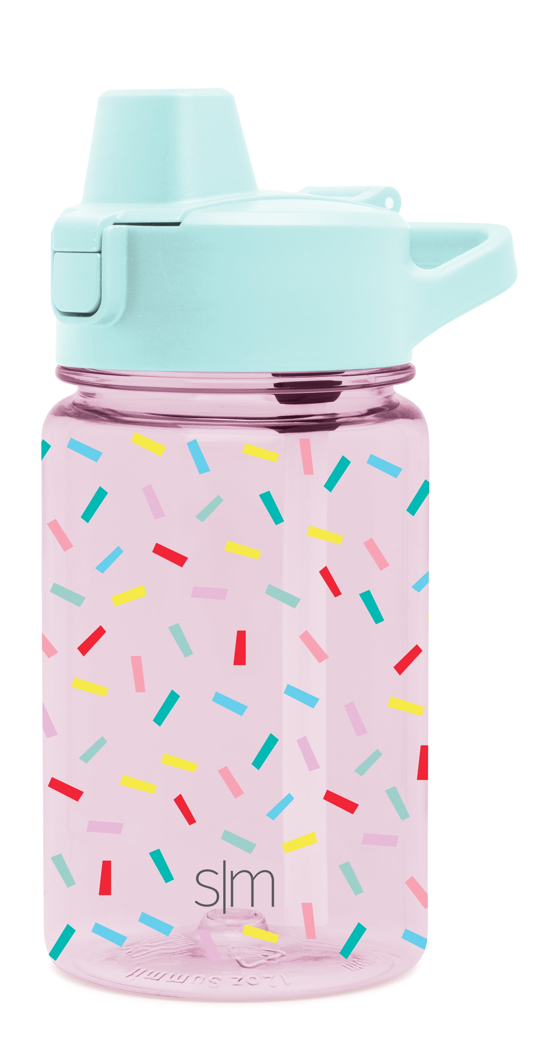 Simple Modern 12 fl oz Reusable Tritan Summit Water Bottle with Silicone Straw Lid | Birthday Cake RIEK