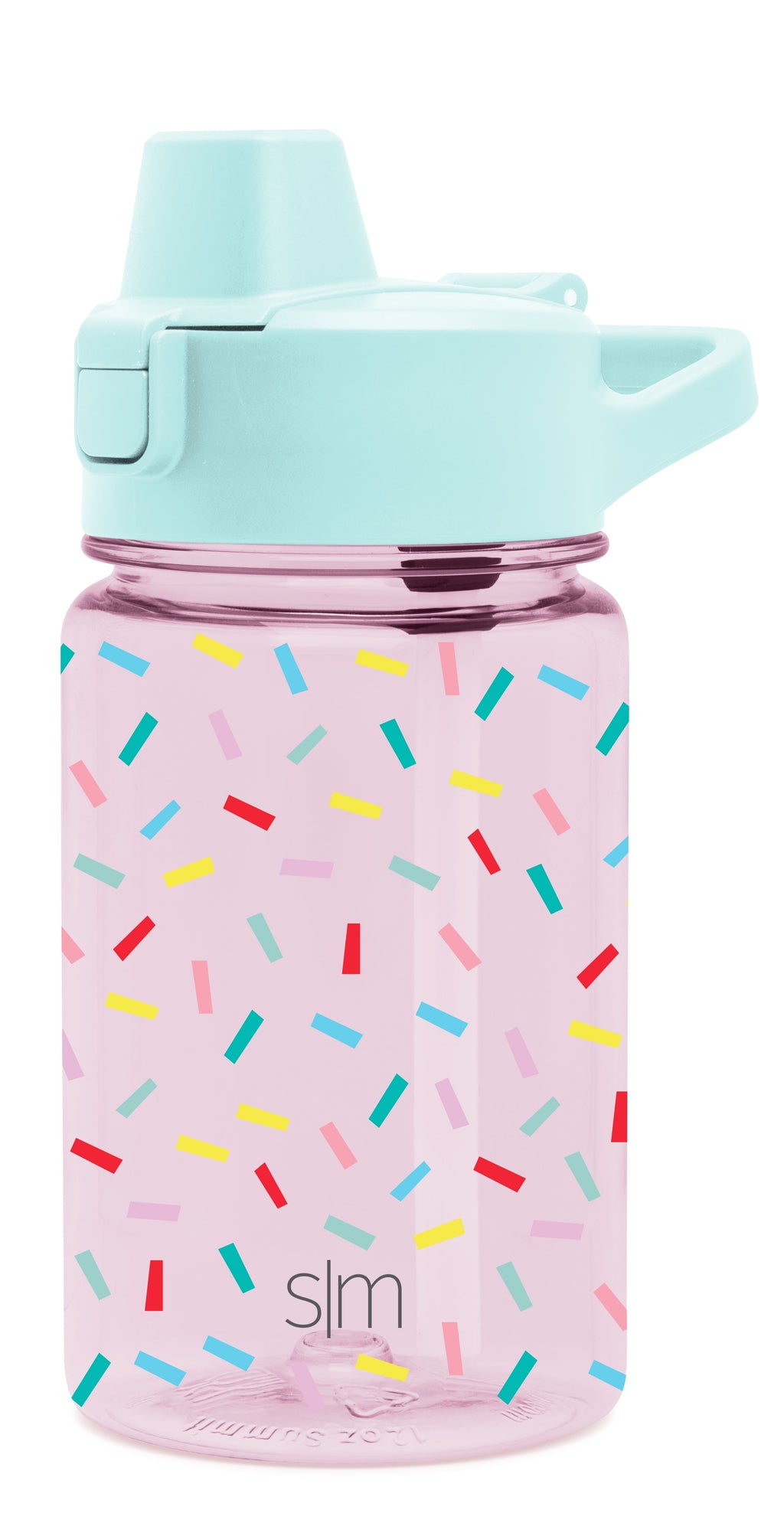 Simple Modern 12 fl oz Reusable Tritan Summit Water Bottle with Silicone Straw Lid | Birthday Cake RIEK