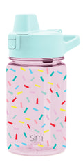 Simple Modern 12 fl oz Reusable Tritan Summit Water Bottle with Silicone Straw Lid | Birthday Cake RIEK