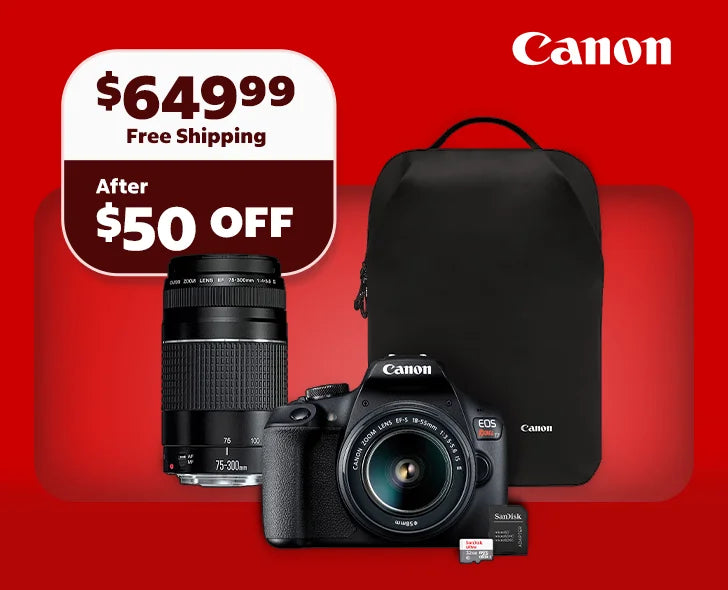 EOS Rebel T7 Camera Bundle